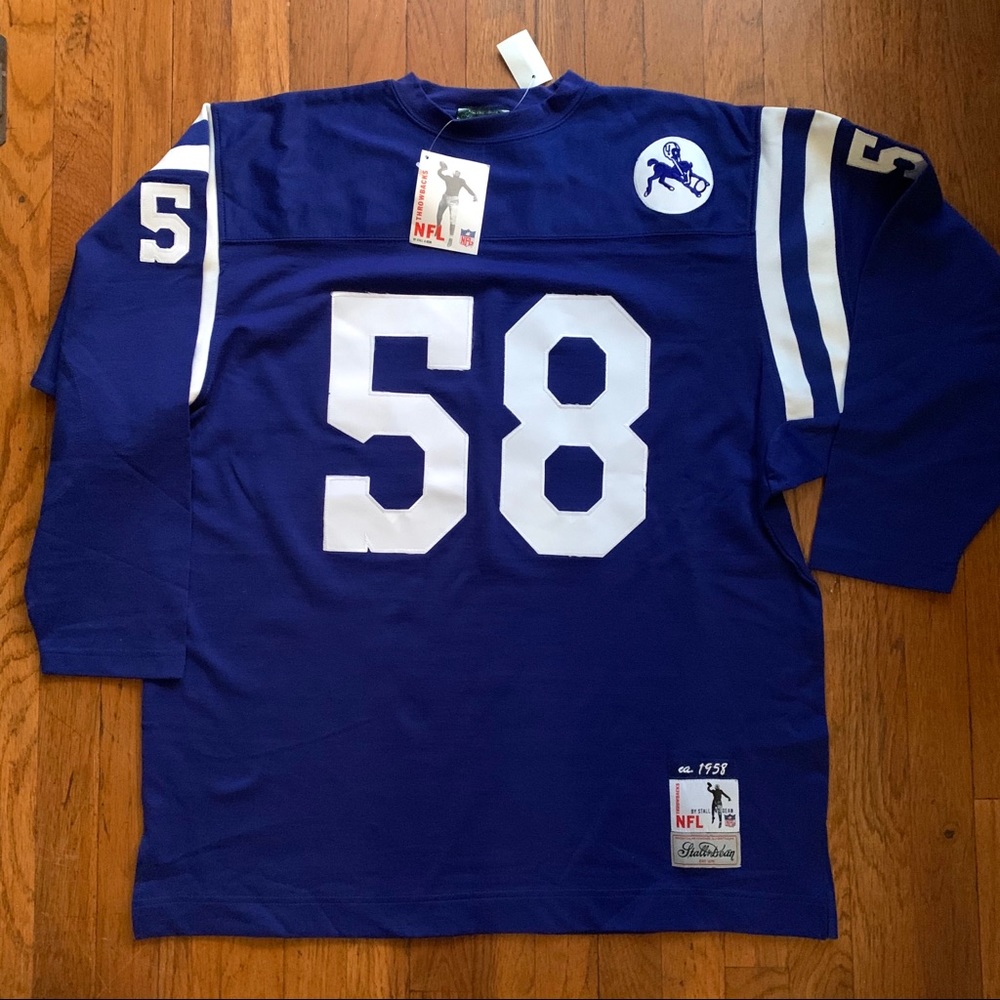 NWT VINTAGE STALL & DEAN BALTIMORE COLTS JERSEY